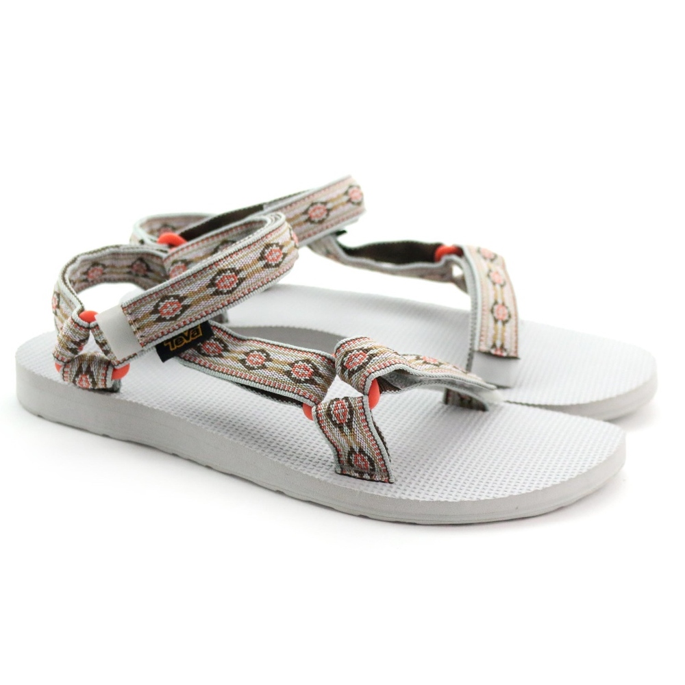Teva Original Universal Grey Orange Sport Sandal